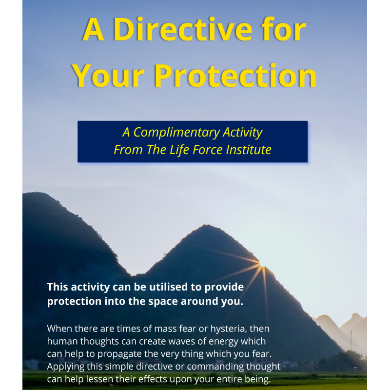 A Directive for Your Protection