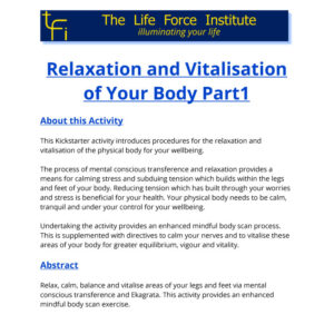 KIA0014 Relaxation and Vitalisation of Your Body Part1