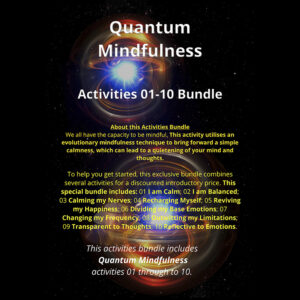 Quantum Mindfulness Bundle Activities 01 to 10